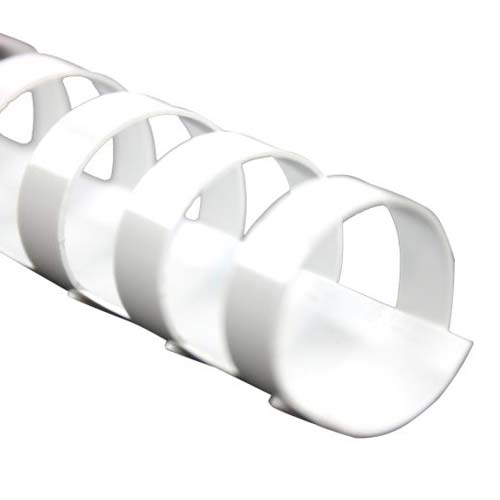 White Plastic Binding Combs