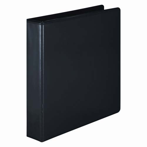Wilson Jones 1-1/2" Black Premium Locking D-Ring Binder - 12pk