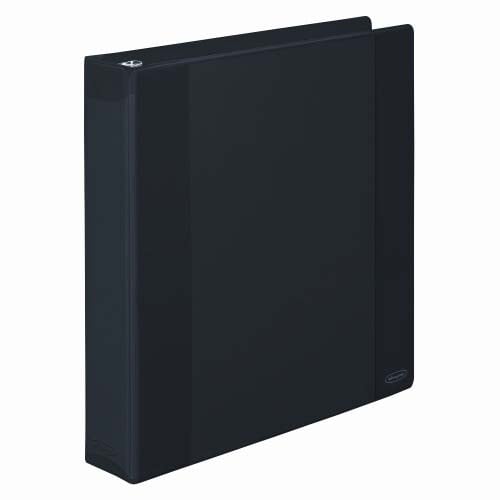 Wilson Jones 1-1/2" Black Smart-View Vinyl Binders - 6pk