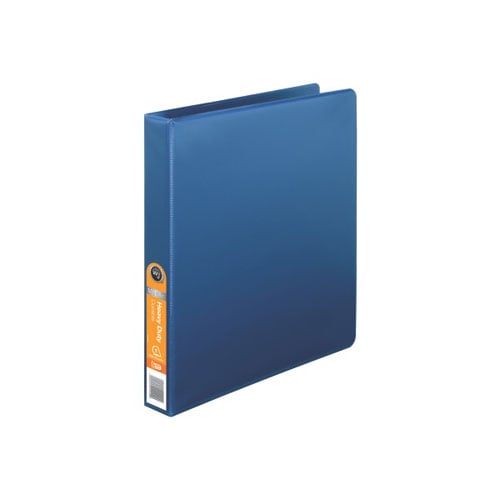 Wilson Jones 1-1/2" Blue Metallic Heavy Duty  D-Ring Binders - 12pk