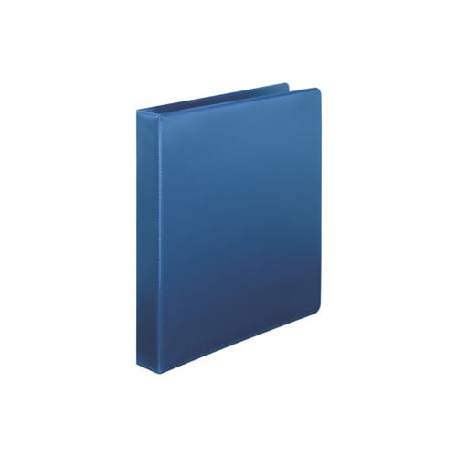Wilson Jones 1-1/2" Blue Metallic Heavy Duty  D-Ring Binders - 12pk