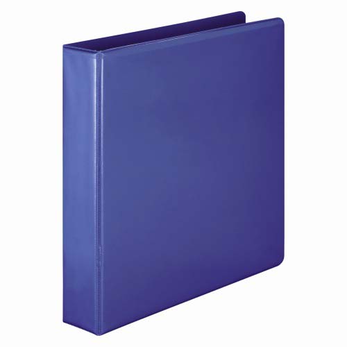 Wilson Jones 1-1/2" Eggplant Premium Locking D-Ring Binders - 6pk