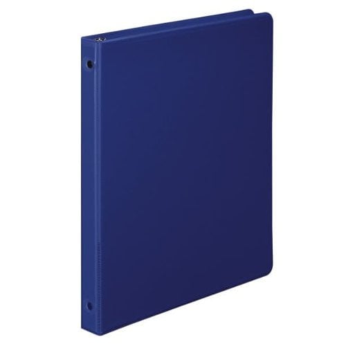 Wilson Jones 1/2" Blue Basic Round Ring View Binders 12pk - W362-13BLPP