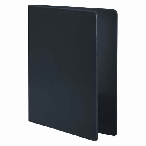 Wilson Jones 1/2" Black Basic Round Ring View Binders 12pk - W362-13BPP