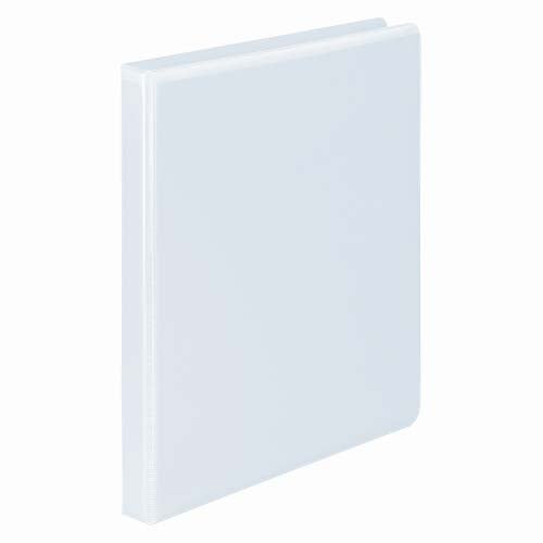 Wilson Jones 1/2" Black/White Heavy-Duty Round Binders - 12pk