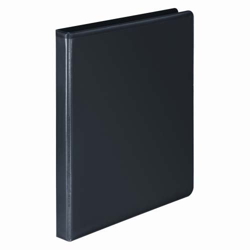 Wilson Jones 1/2" Black/White Heavy-Duty Round Binders - 12pk