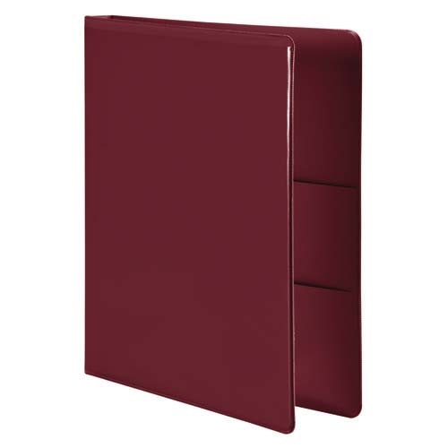 Wilson Jones 1/2" Dark Red Premium Single-Touch Binders - 6pk