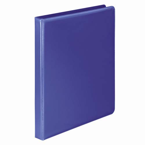 Wilson Jones 1/2" Eggplant Premium Single-Touch Binders - 12pk