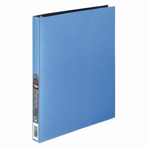 Wilson Jones 1/2" Premium Blue Opaque Metallic Poly Binders - 12pk