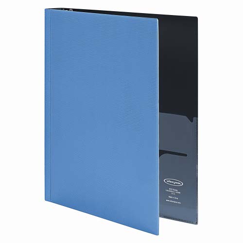Wilson Jones 1/2" Premium Blue View Metallic Poly Binders - 12pk