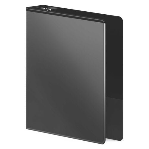 Wilson Jones 1.5" Black Heavy Duty Round Ring View Binder 12pk - W363-34BAPP1