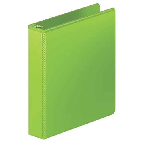 Wilson Jones 1.5" Chartreuse Heavy Duty Round Ring View Binder 12pk - W363-34-376PP