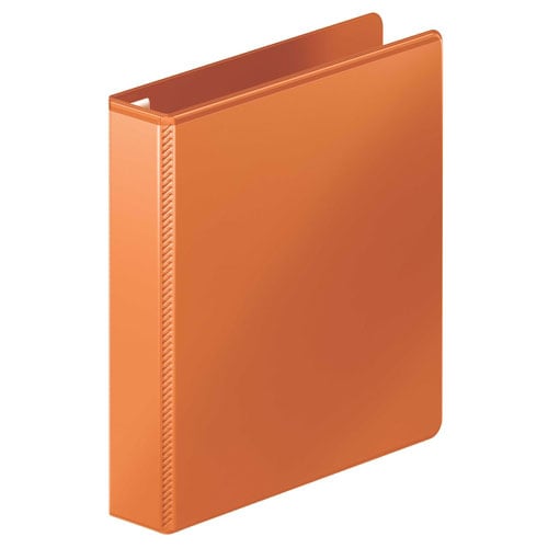Wilson Jones 1.5" Dark Orange Ultra Duty D-Ring View Binder - 12pk