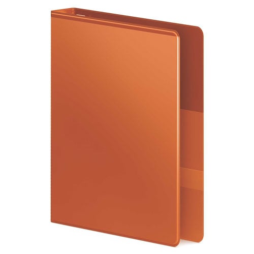 Wilson Jones 1.5" Dark Orange Ultra Duty D-Ring View Binder - 12pk