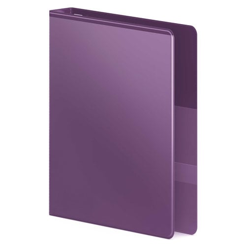 Wilson Jones 1.5" Eggplant Ultra Duty D-Ring View Binder 12pk - W866-34-519PP