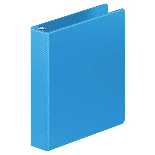 Wilson Jones 1.5" Light Blue Heavy Duty Round Ring Binder - 12pk