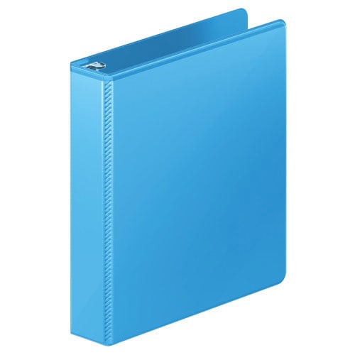 Wilson Jones 1.5" Light Blue Heavy Duty Round Ring View Binder - 12pk