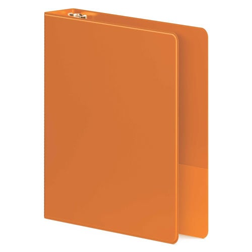 Wilson Jones 1.5" Orange Heavy Duty D-Ring Binder - 12pk