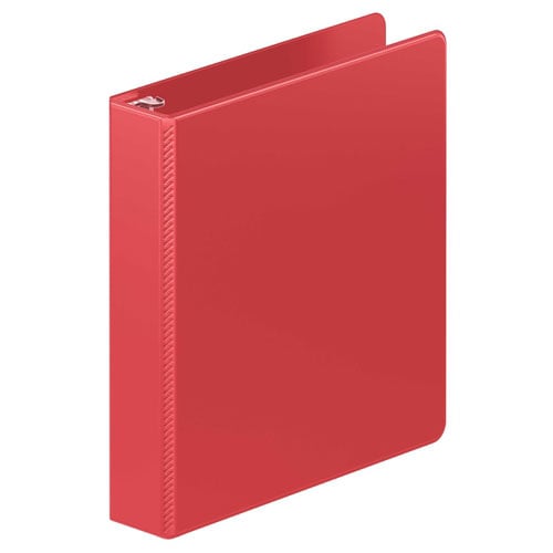 Wilson Jones 1.5" Red Heavy Duty Round Ring Binder 12pk - W364-34-1797PP
