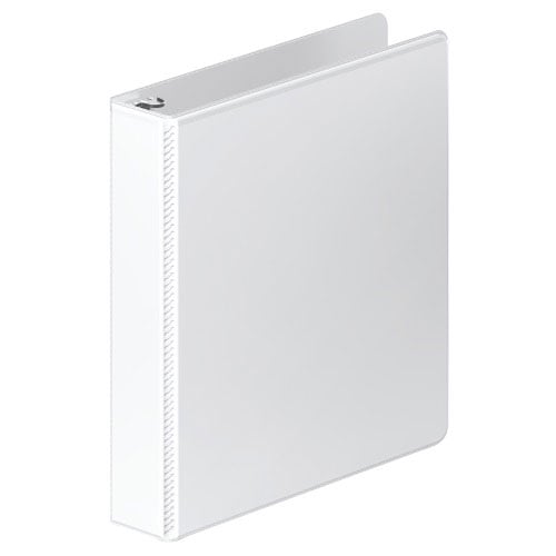 Wilson Jones 1.5" White Heavy Duty Round Ring View Binder 12pk - W363-34WAPP1