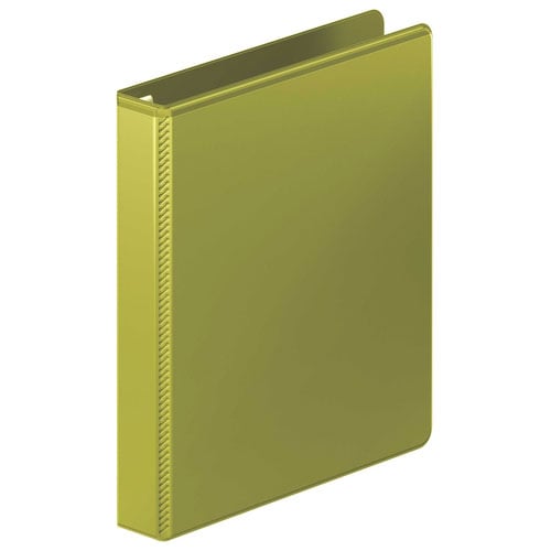 Wilson Jones 1" Army Green Ultra Duty D-Ring View Binder 12pk - W866-14-384PP