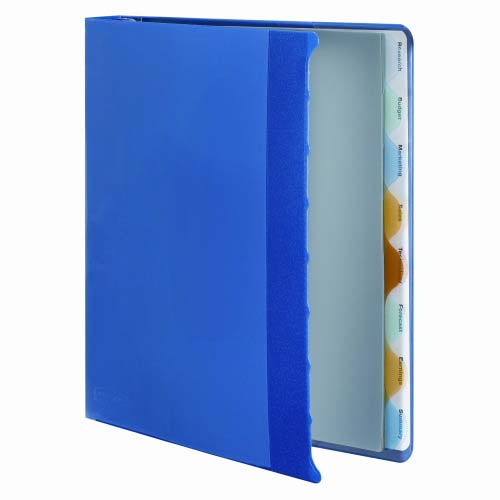 Wilson Jones 1" Assorted Color 8 Tab View-Tab Binders 12pk - W55097B