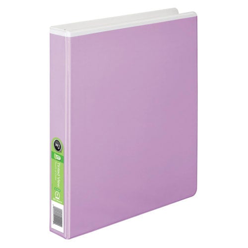 Wilson Jones 1" Assorted Color Tinted View Round Ring Binders - 6pk