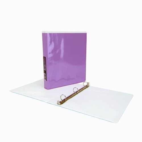 Wilson Jones 1" Assorted Trend Colors Tinted View Binder 6pk - W68552PP