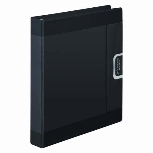 Wilson Jones 1" Black Custom Imprint Presentation Binder 6pk - W46100