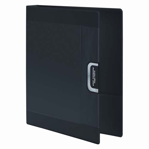 Wilson Jones 1" Black Custom Imprint Presentation Binder 6pk - W46100