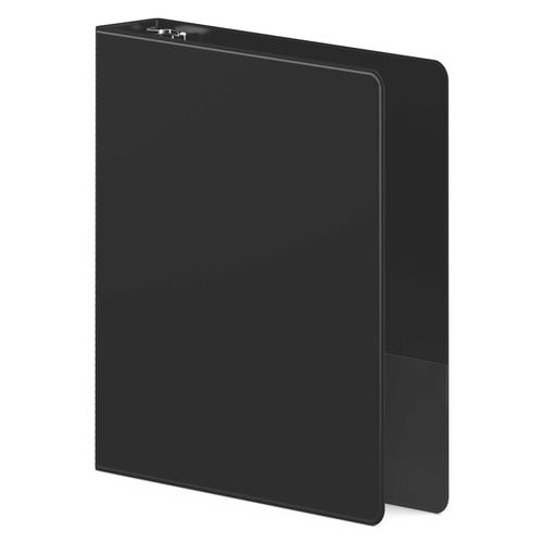 Wilson Jones 1" Black Heavy Duty Round Ring Binder 12pk - W364-14BPP