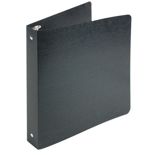 Wilson Jones 1" Black PRESSTEX Ring Binder 1pk - A7038611-C