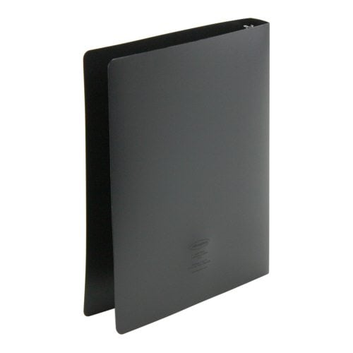 Wilson Jones 1" Black Semi-Rigid ACCOHIDE Ring Binder 1pk - A7039711A