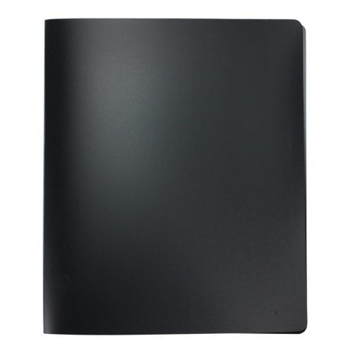 Wilson Jones 1" Black Semi-Rigid ACCOHIDE Ring Binder 1pk - A7039711A