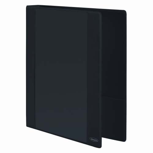 Wilson Jones 1" Black Smart-View Vinyl Binders 6pk - W36611