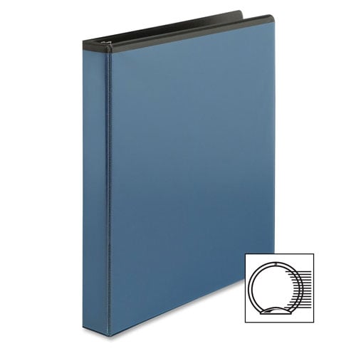 Wilson Jones 1" Black Tinted View Binders 6pk - W68552BPP