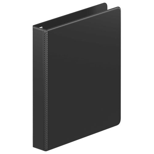 Wilson Jones 1" Black Ultra Duty D-Ring Binder 12pk - W87600PP2