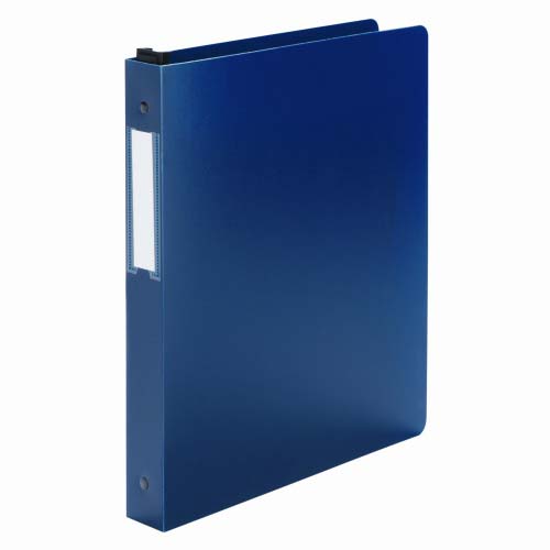 Wilson Jones 1" Blue Semi-Rigid Hanging Poly Binders 12pk - W390-14BLD