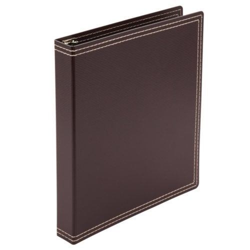 Wilson Jones 1" Brown Resourced Durable Hinge Binders - 6pk