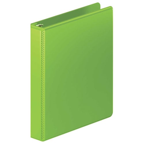 Wilson Jones 1" Chartreuse Heavy Duty Round Ring View Binder 12pk - W363-14-376PP