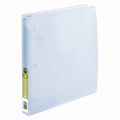 Wilson Jones 1" Clear Translucent Poly Binders 10pk - A7040755