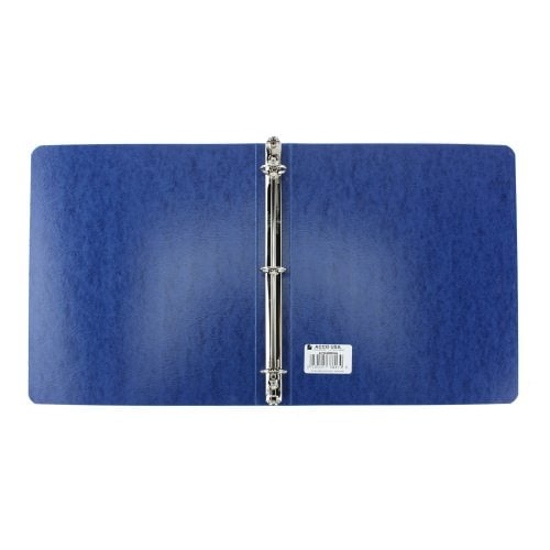 Wilson Jones 1" Dark Blue PRESSTEX Ring Binders - 20pk