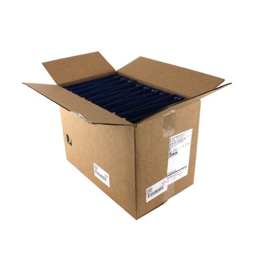 Wilson Jones 1" Dark Blue PRESSTEX Ring Binders - 20pk
