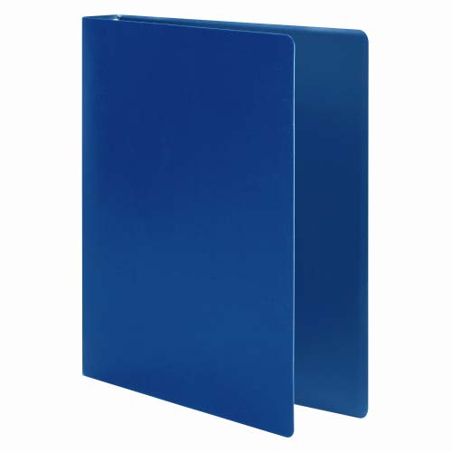 Wilson Jones 1" Dark Blue Semi-Rigid ACCOHIDE Ring Binder 1pk - A7039712A