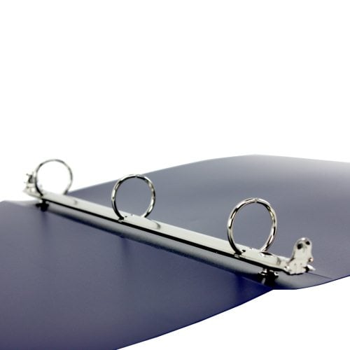 Wilson Jones 1" Dark Blue Semi-Rigid ACCOHIDE Ring Binder 1pk - A7039712A
