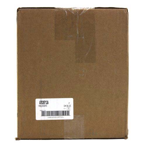 Wilson Jones 1" Dark Blue Semi-Rigid ACCOHIDE Ring Binder 1pk - A7039712A