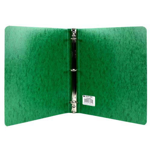 Wilson Jones 1" Dark Green PRESSTEX Ring Binder 1pk - A7038616A