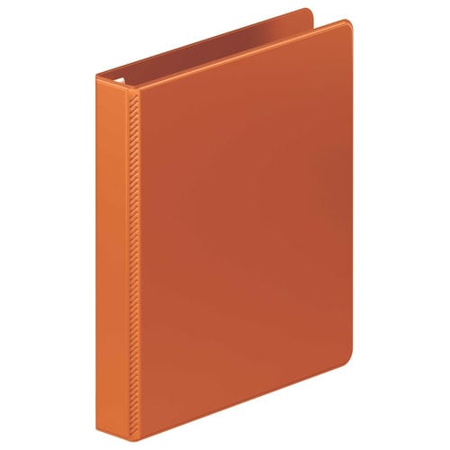 Wilson Jones 1" Dark Orange Ultra Duty D-Ring Binder - 12pk