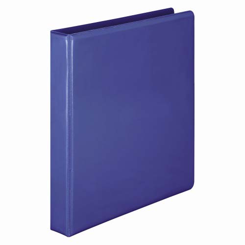 Wilson Jones 1" Eggplant Premium Locking D-Ring Binders - 6pk