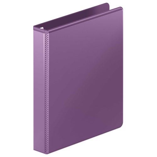 Wilson Jones 1" Eggplant Ultra Duty D-Ring View Binder 12pk - W866-14-519PP